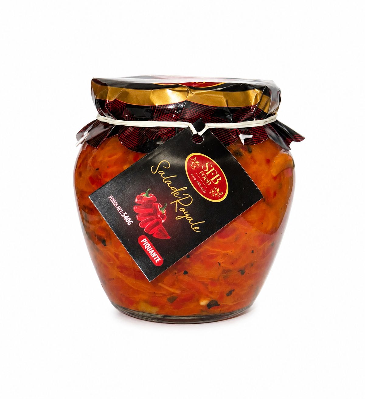 Royale salade hot piquant 580 ml